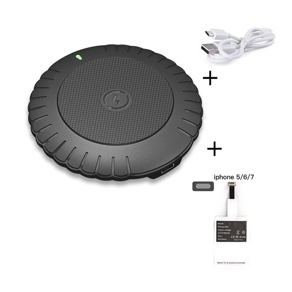 IMIDO Wireless Charger Universal Qi Wireless Charger Adapter Receiver Module for iPhone X 6 7 8 Plus Samsung note9 S7 S8 edge