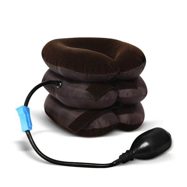 Inflatable Neck Massage Pillow / Correction Of Cervical Spine / Pain Relaxtion / Soft Material / Health Care Relaxation Products