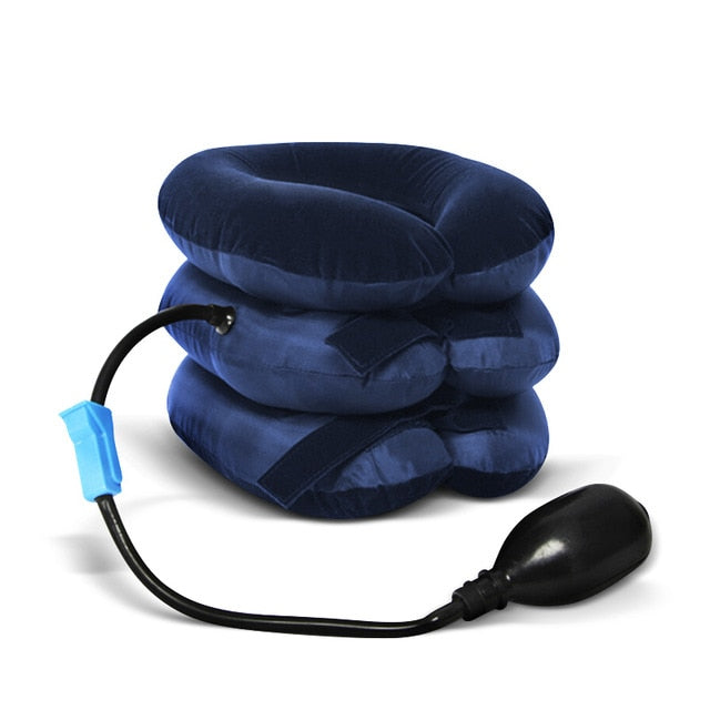 Inflatable Neck Massage Pillow / Correction Of Cervical Spine / Pain Relaxtion / Soft Material / Health Care Relaxation Products