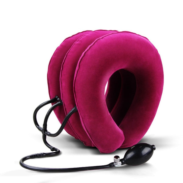 Inflatable Neck Massage Pillow / Correction Of Cervical Spine / Pain Relaxtion / Soft Material / Health Care Relaxation Products