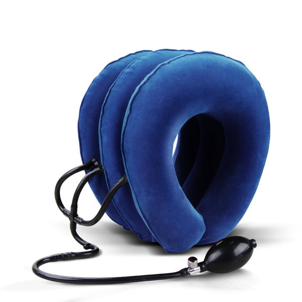 Inflatable Neck Massage Pillow / Correction Of Cervical Spine / Pain Relaxtion / Soft Material / Health Care Relaxation Products
