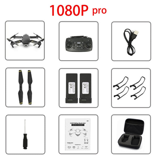Try Global Drone Gd89 Dron With Hd Camera 1080p Live Video Rc Helicopter Fpv Quadrocopter Drones Vs Drone E58 E520