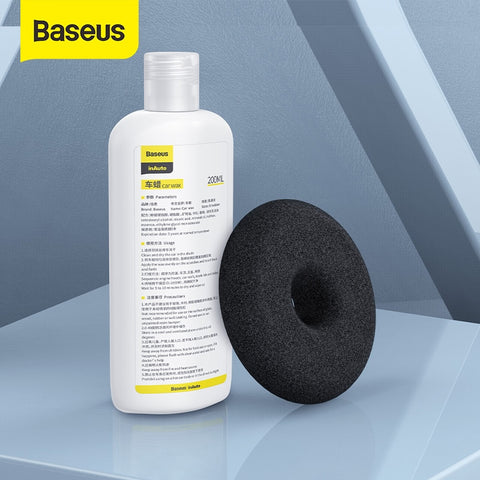 Baseus 200ml Car Wax Refill Kit Car Polisher For Scratch Repair Auto Paint Care Car Waxing Polishing Accessories