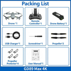 4K/6K Camera HD GPS Quadrocopter with Adjustable Gimbal EXA MAX Drone Obstacle Sensing Quadcopter Mini Follow Me Drones RC Dron