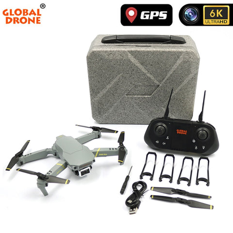 6K Drone HD Camera Quadrocopter Mini GPS Follow Me Drones RC Obstacle Sensing Dron with Adjustable Gimbal Quadcopter VS SG906 F3